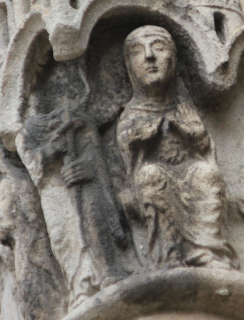 Chapiteau correspondant du Portail Royal de Chartres