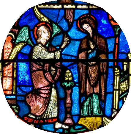Chartres, 14e panneau de la baie 28b (XIIIe siècle)