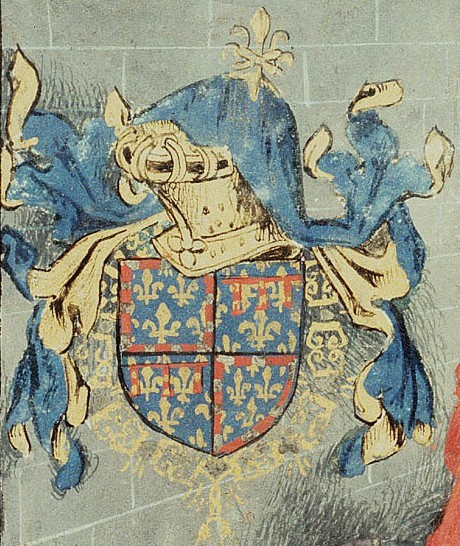 Armoiries de Jean de Bourgogne, vers 1473