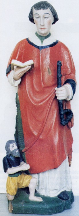 Saint Jean de Matha (bois peint anonyme du XVIIe siècle)