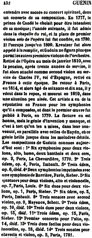 Dictionnaire de Fétis (édition de 1866)