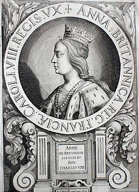 Jakobus Houbraken: Anne de Bretagne (gravure, vers 1720)