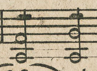 Marche de l'Arquebuse d'Etampes (partition pour deux violons, fin XVIIIe siècle, collection Gérard Dôle)