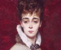 Portrait de Sarah Bernhardt (?) (huile, 1875)
