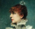 Sarah Bernhardt (huile sur toile, 1875)