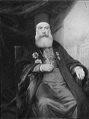 Louise Abbéma: Portrait de Monseigneur Kandelaffté, archevêque de Palmyre (1908)