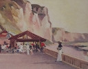 Terrasse du Casine de Fécamp (aquarelle)