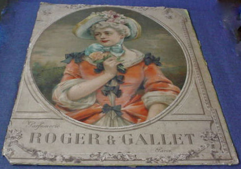 Louise Abbéma: Parfumerie Roger & Gallet (affiche publicitaire)
