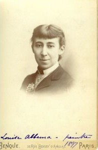 Benque: Photographie de Louise Abbéma (1897)