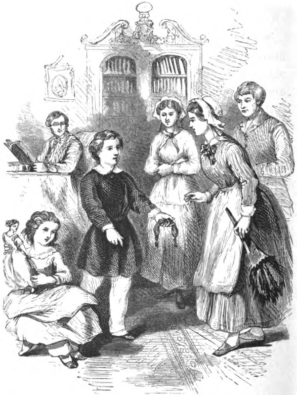 Illustration de Billings pour l'édition étatsunienne des Contes à Henriette (1860)