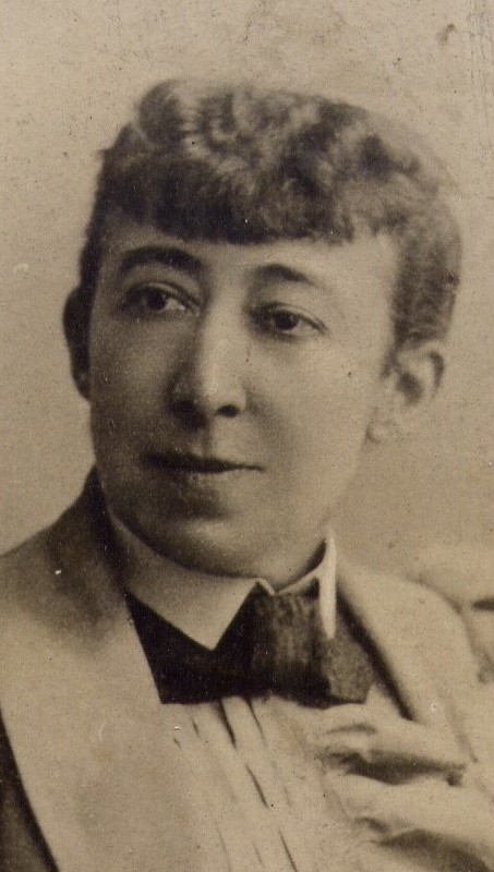 Emile Reutlinger: Louise Abbéma (photographie, vers 1885)