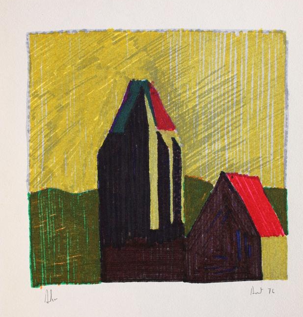 Gaëtan Ader: Eglise de Morigny (1976)