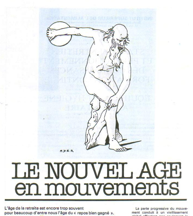 Gaëtan Ader: Le nouvel âge en mouvements (Diététique d'aujourd'hui n°178, octobre 1978)