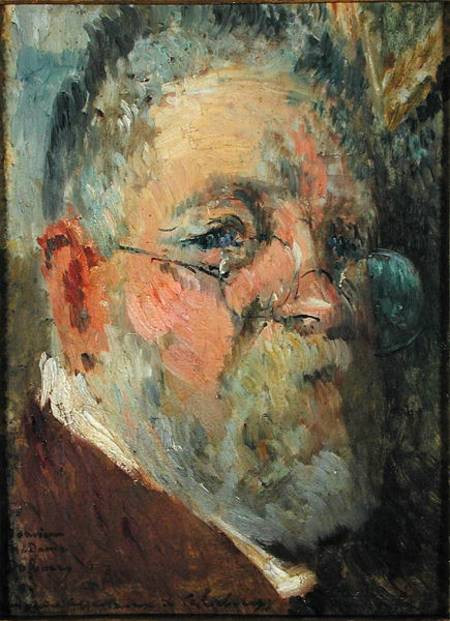 Autoportrait d'Albert Lebourg
