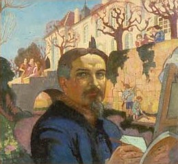 Maurice Denis (peintre nabi): Autoportrait (1921)