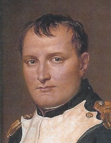 Napoléon dans son bureau de travail, peint par David (1812, détail)