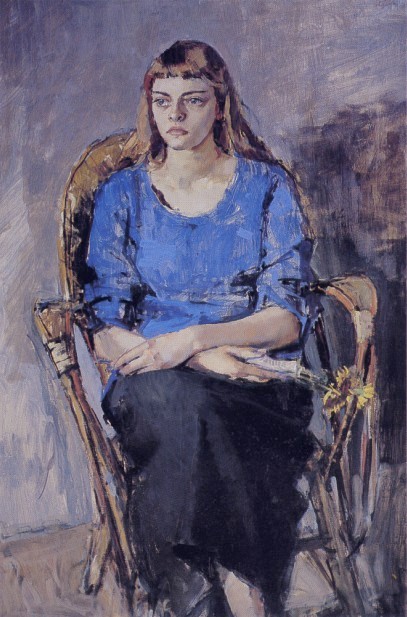 Geneviève (huile sur toile, 1950)
