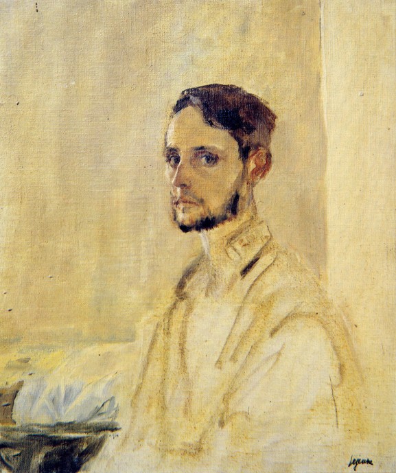 Autoportrait de Philippe Lejeune (à Ischia)