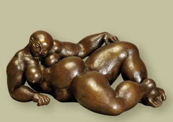 Yéva: Desiderio  (bronze, 34 X 14 cm)