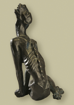 Séparation (bronze, 23,5 X 13,5 X 14 cm)