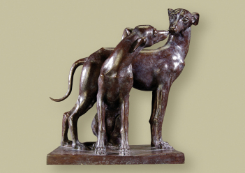 Yeva: Una Storia (bronze, 53 X 46 X 34 cm)