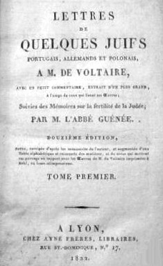 Page de itre de l'édition de 1822
