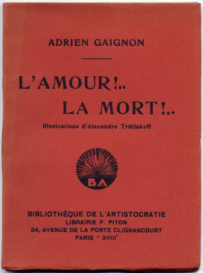 L'Amour... La Mort... (1932)