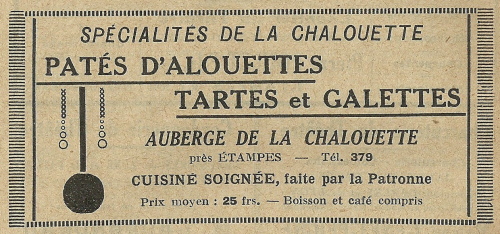 Auberge de la Chalouette (1935)