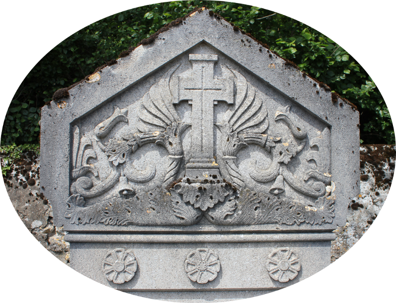 Stèle de la famille Pierret au cimetière Saint-Gilles d'Etampes