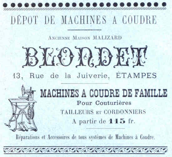 Réclame pour Blondet (1898)