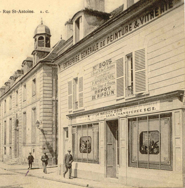Nouveau siège du magasin Bois à partir du 1er avril 1910