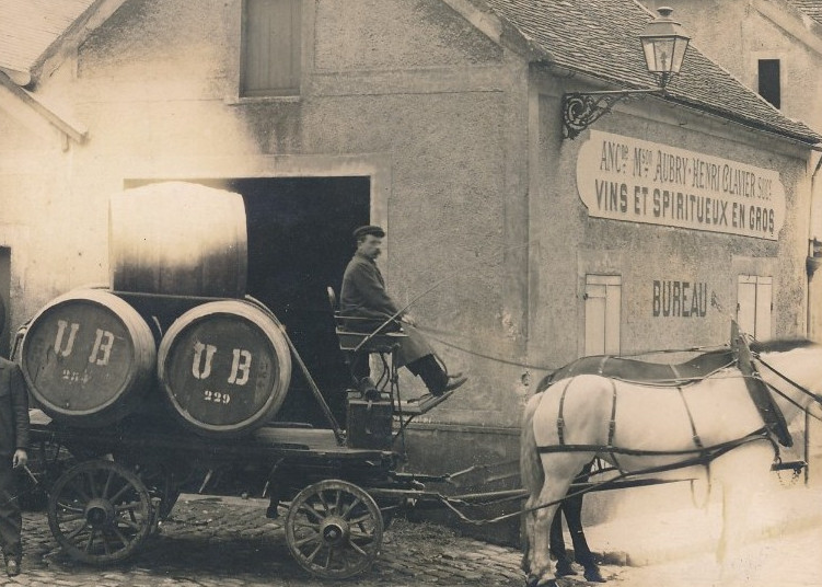 L'entreprise de Henri Clavier (carte-photo des environs de 1913)