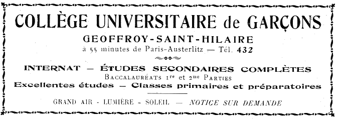 Collège Geoffroy-Saint-Hilaire