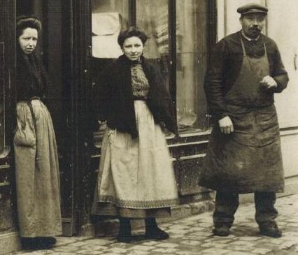 Le magasin Lancteau vers la fin de 1910