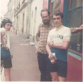 Devant le magasin de René Langlois en 1970