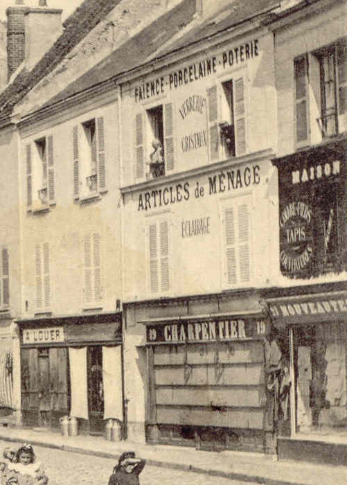 Boutique d'Adrien Lignier vers la fin de 1911