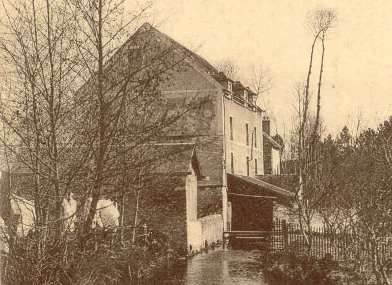 Le moulin à Tan en 1909 (cliché Garnier)