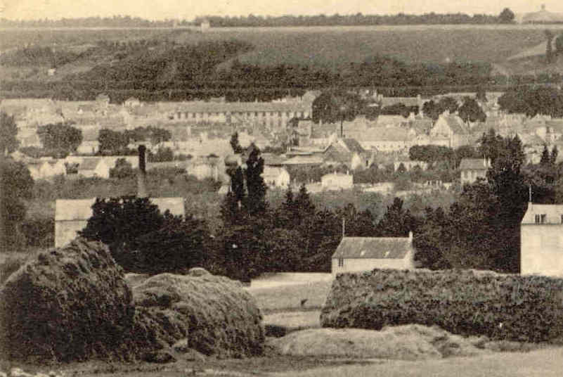 Le moulin et sa cheminée sur la carte postale Rameau n°308, vers 1912