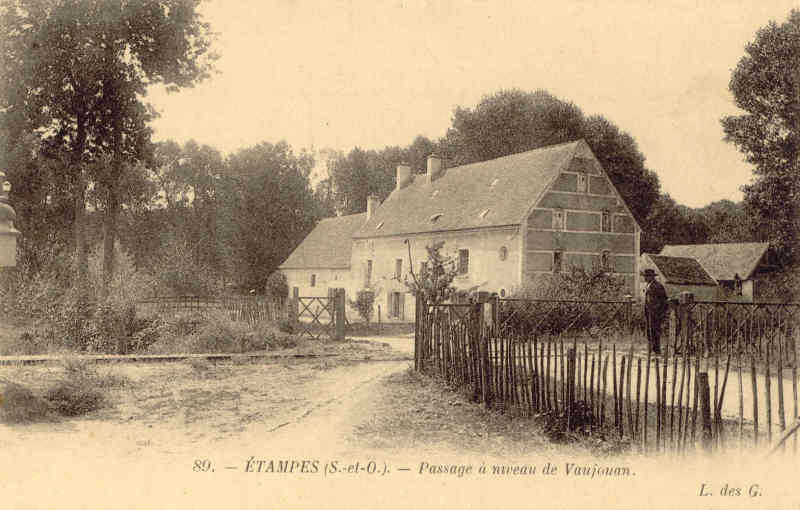 Le moulin vers 1903 (cliché Louis-Didier des Gachons)