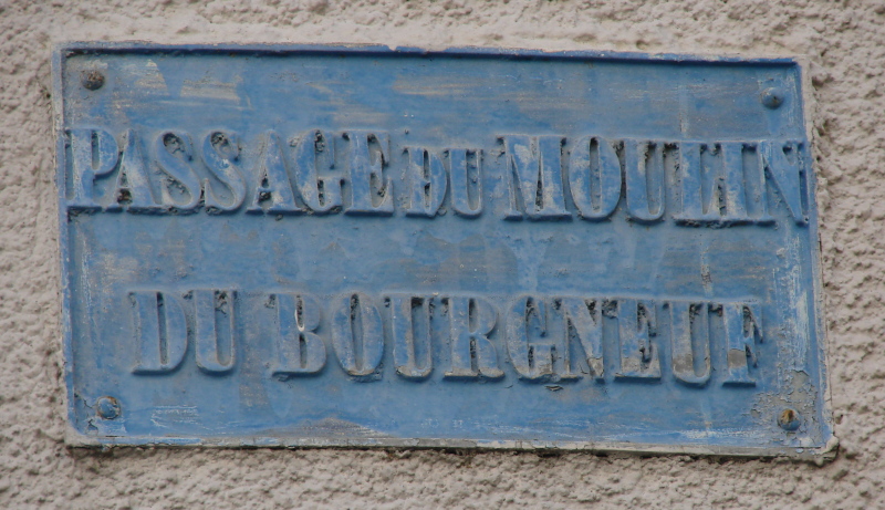 Le moulin du Bourgneuf au 20 décembre 2010 (cliché Bernard Gineste)