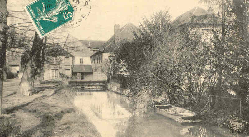 Le moulin en 1907 (premier cliché Garnon)