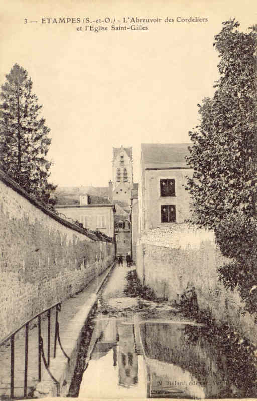 Le moulin en 1903 (cliché Mulard n°63 ou 3)