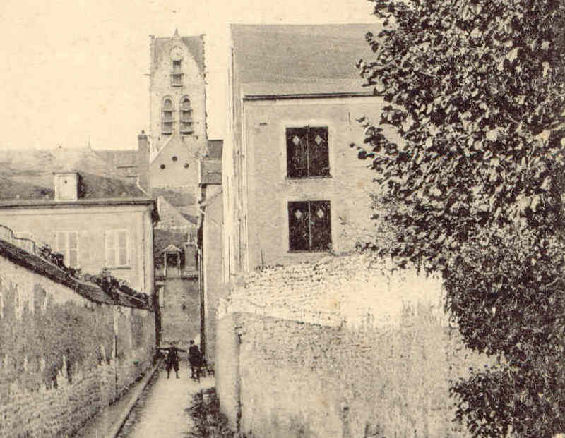Le moulin en 1903 (cliché Mulard n°63 ou 3)
