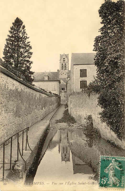 Le moulin en 1906 (cliché Neurdein n°20)