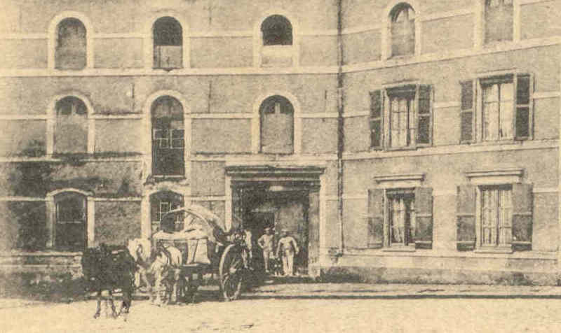 Le moulin Sablon en 1901 (cliché Louis-Didier des Gachons)