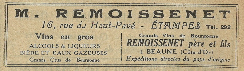 Réclame pour Remoissenet (1935)