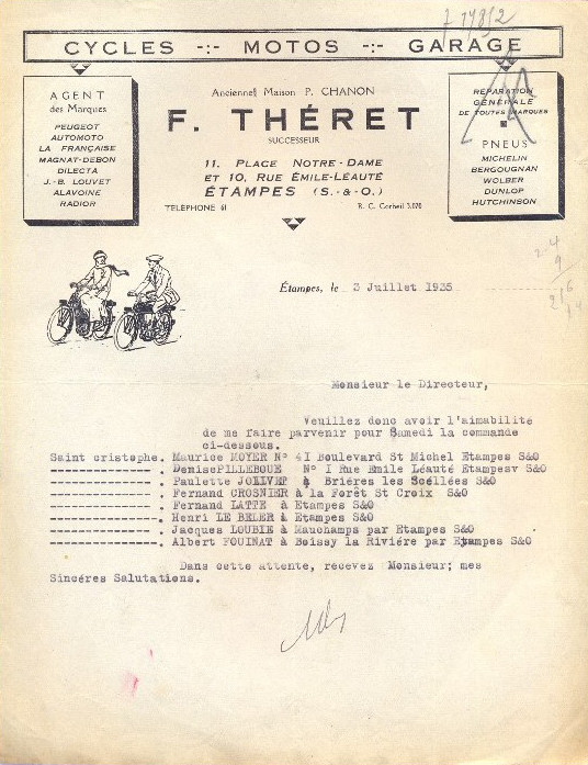 Commande de Theret (1935)