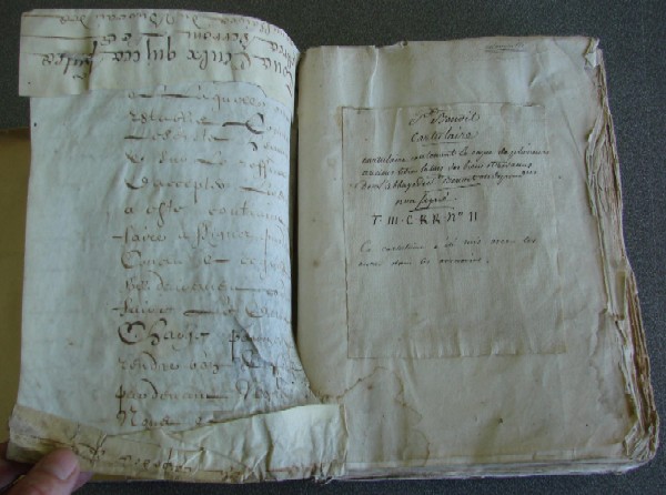 Cartulaire de Bourges (XVIIe siècle)
