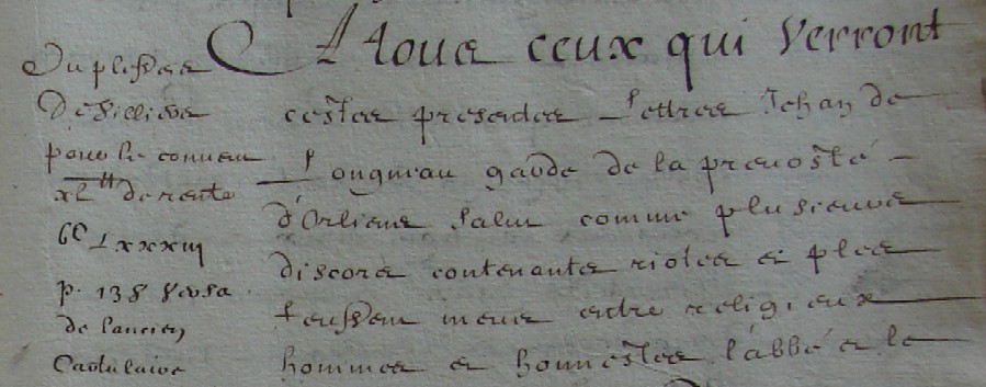 Le cartulaire de Bourges