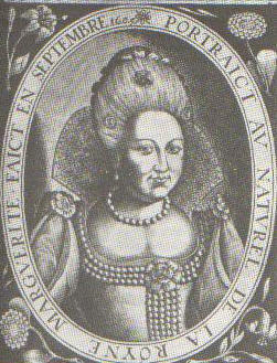 Marguerite de Valois en 1605